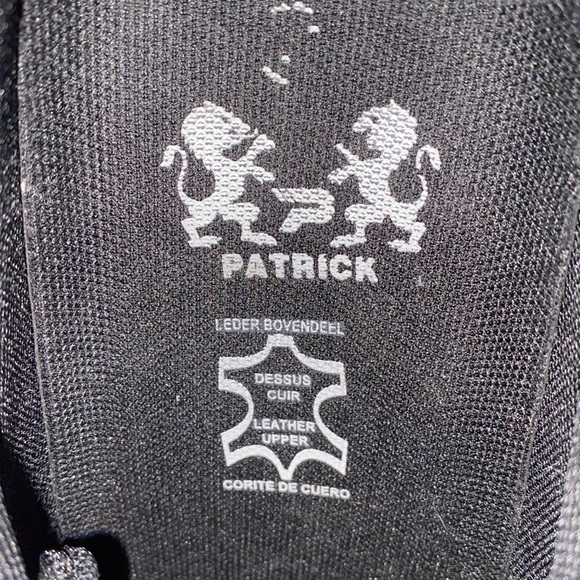 Patrick Black Leather Suede Sneaker - Picture 16 of 16